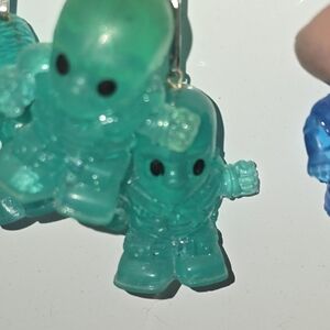 Only 2 made. Ooshies Pencil Topper Blind Capsule keychain green Lex Luther